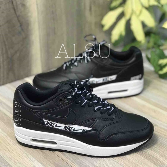 NWT Nike Air Max 1 SE Black W AUTHENTIC - Picture 3 of 6